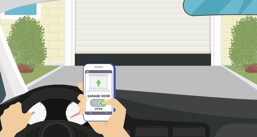Garage door automation tips for Buffalo